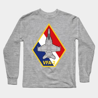 VFA-2 Bounty Hunters - F/A-18 Long Sleeve T-Shirt